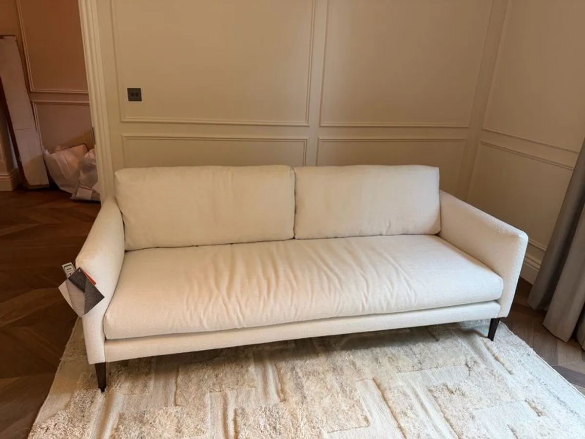 NEW / UNUSED 3 Seater Sofa - Ashton, Natural - Image 2