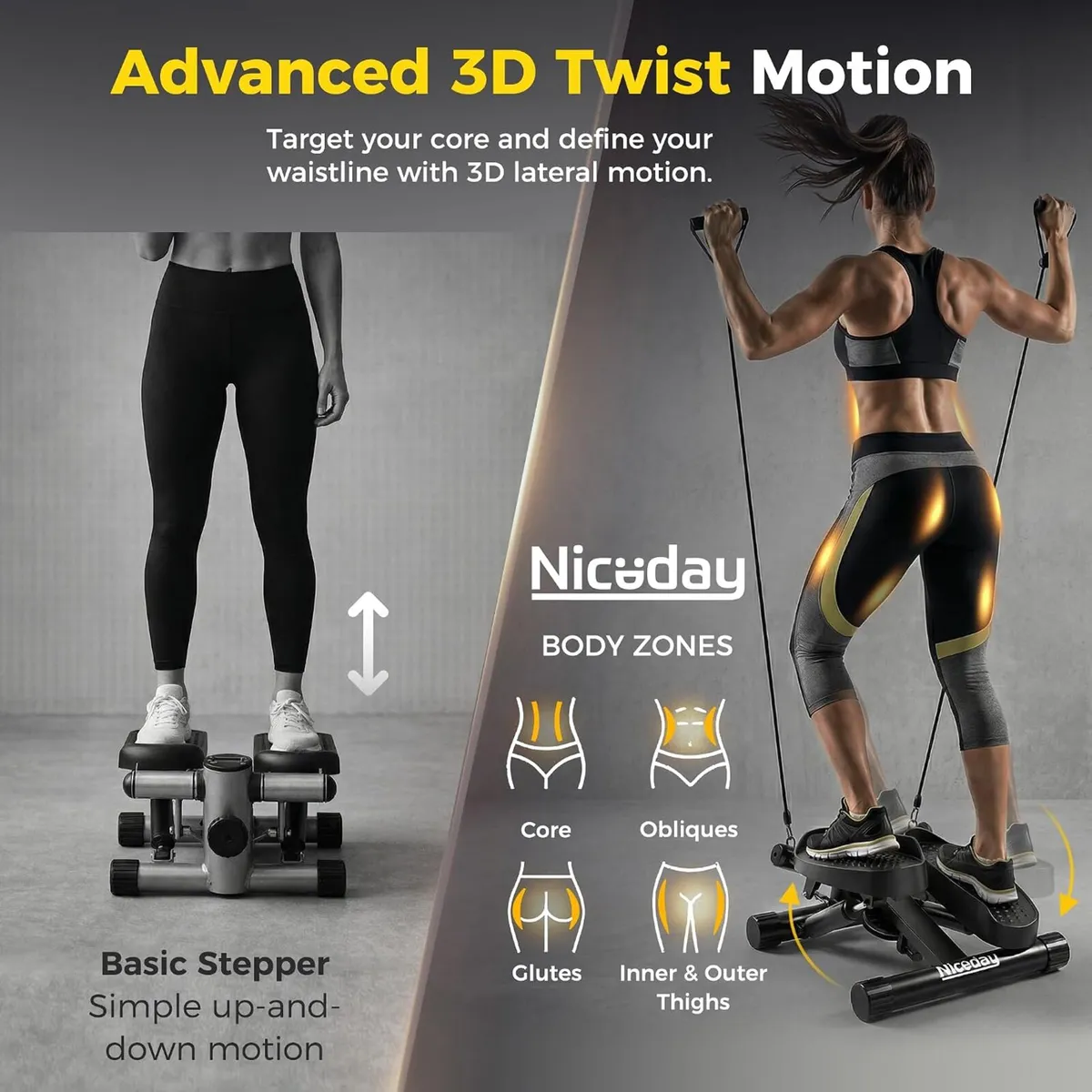 Pro-Twist Stepper for Abs Legs Training Full-Body - Image 2