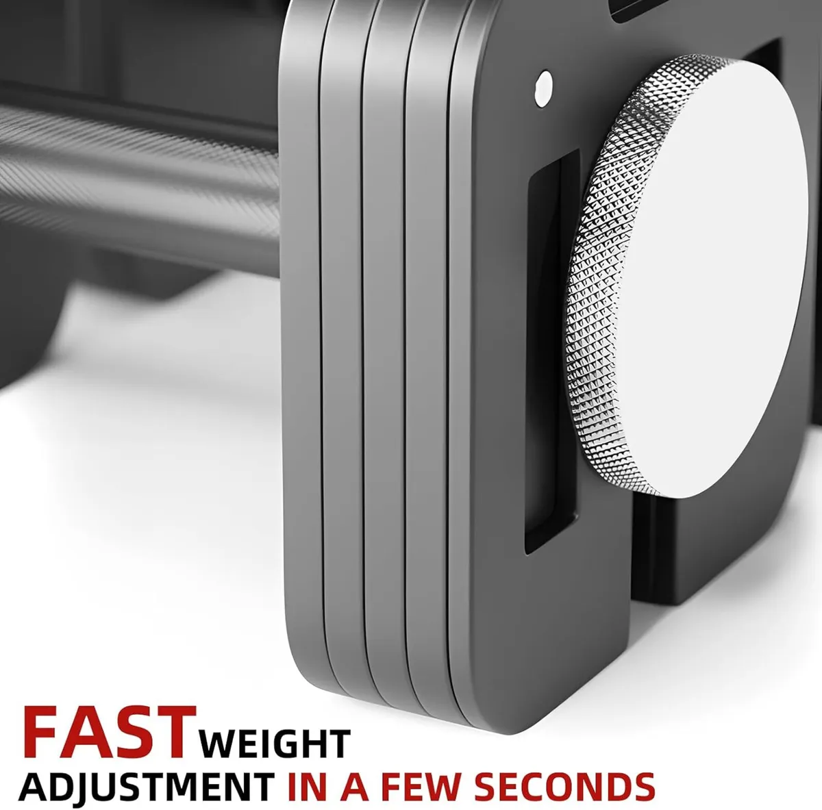 4-20KG Adjustable Dumbbells Single Dumbbell Quick - Image 3