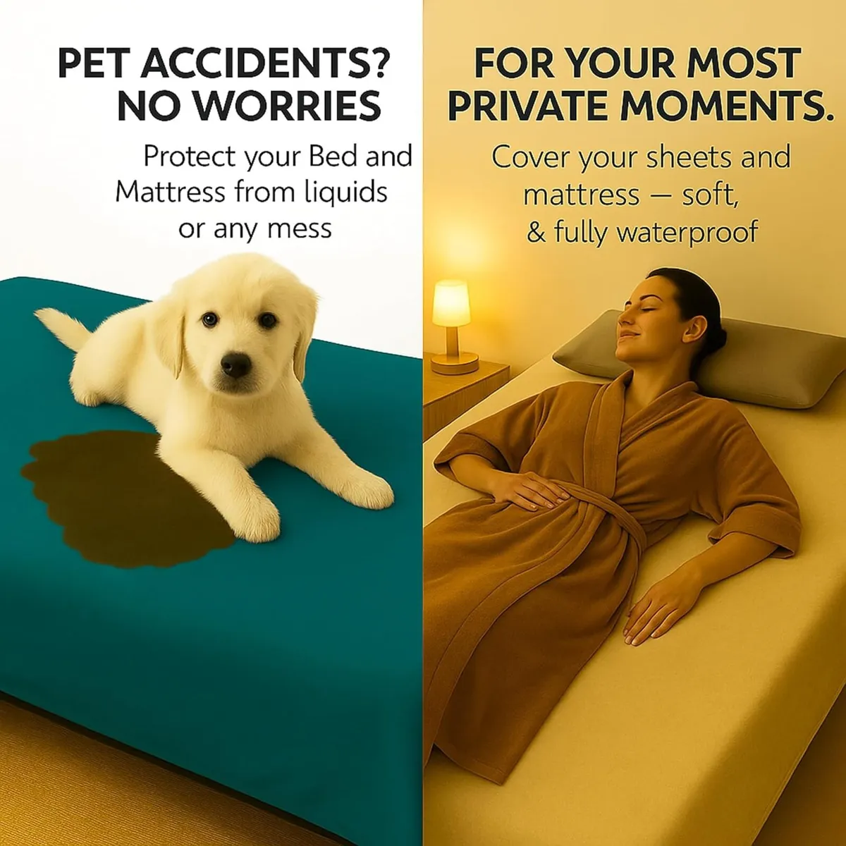 Waterproof Blanket Cover 80”x90” for Adults Dogs - Image 2