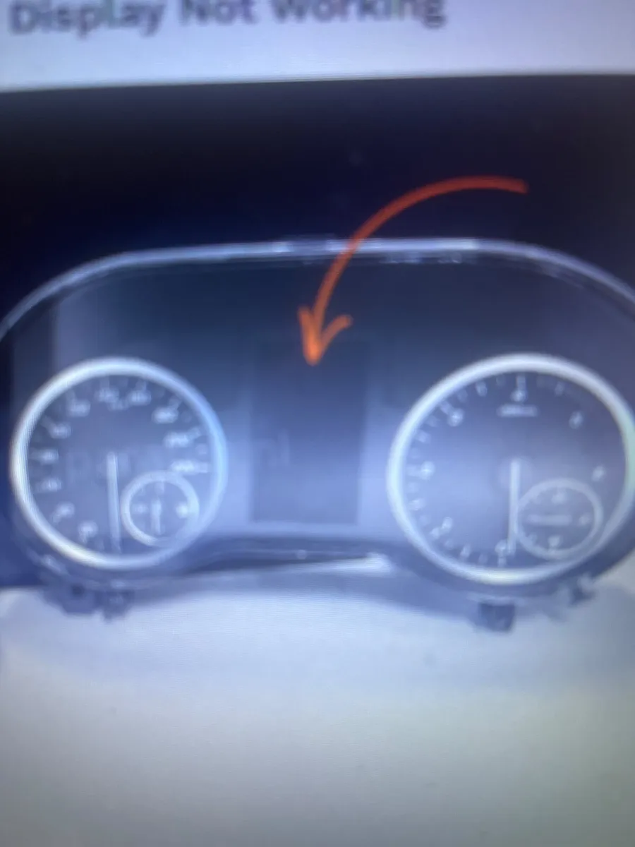 Mercedes Vito /Vaneo Speedo lcd display repair - Image 2