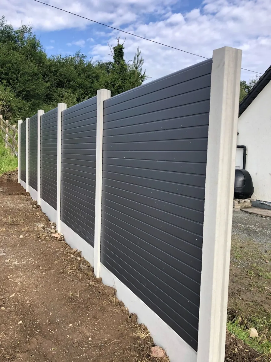 PVC Fence panels ,Posts - Image 1