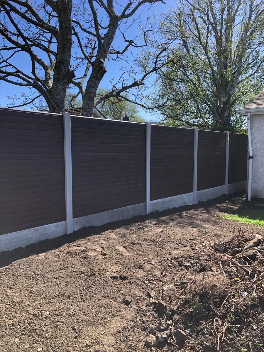 PVC Fence panels ,Posts - Image 3