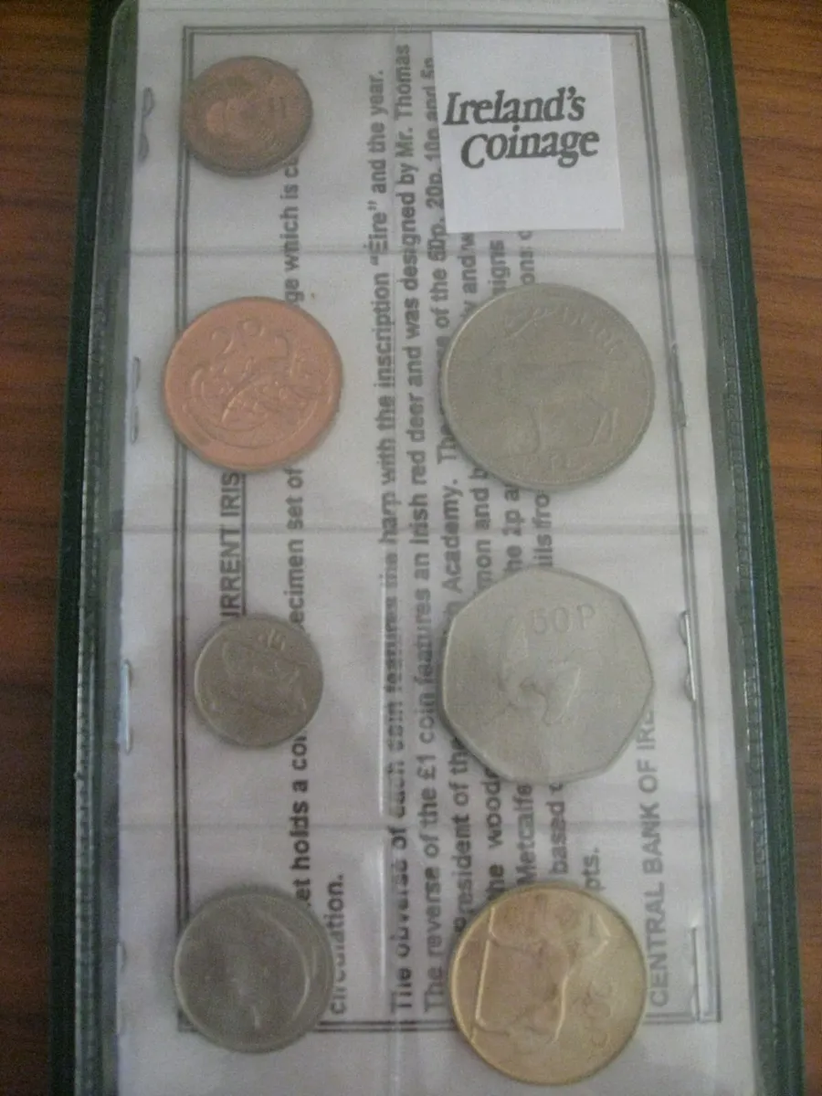 Banc Ceannais na hEireann Coin Set - Image 1