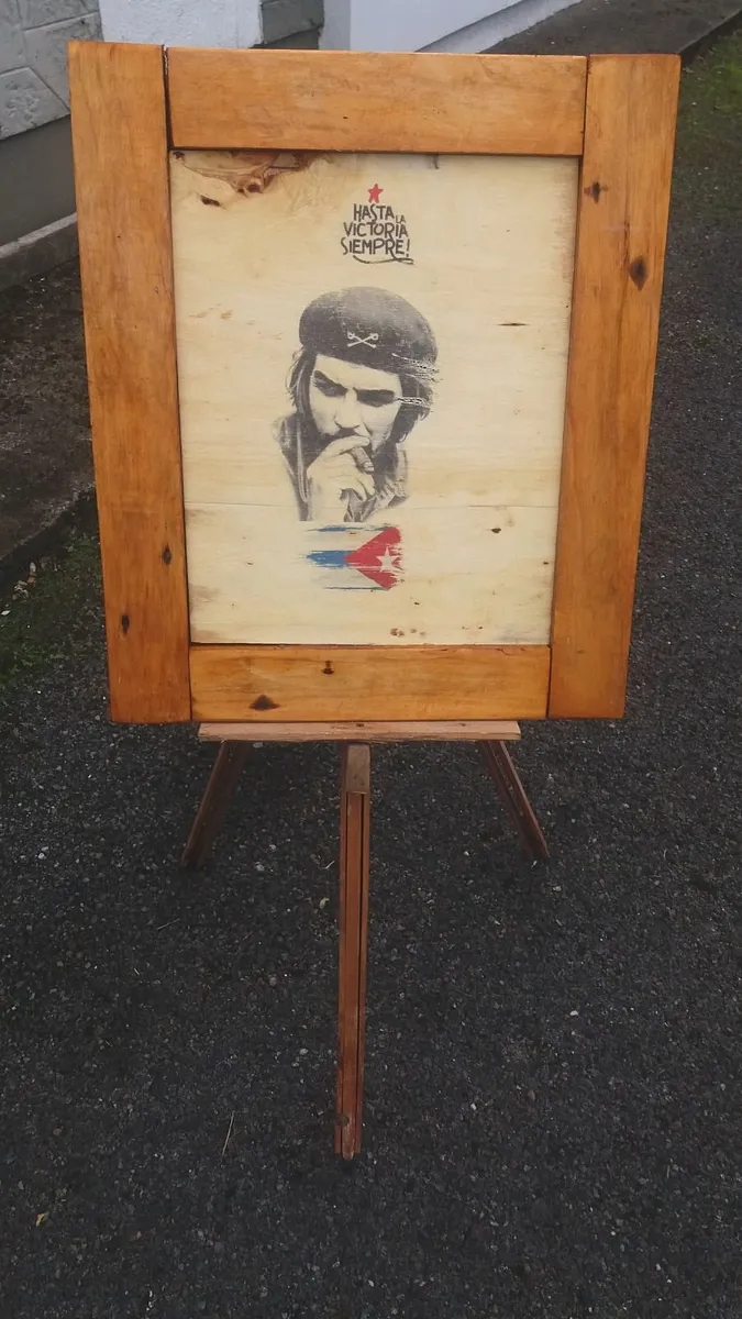 Vintage Style Che Guevara Wood Art Sign / Plaque - Image 3
