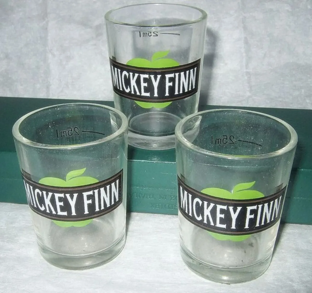 Trio of Vintage ‘Mickey Finn’ Shot Glasses - Image 4