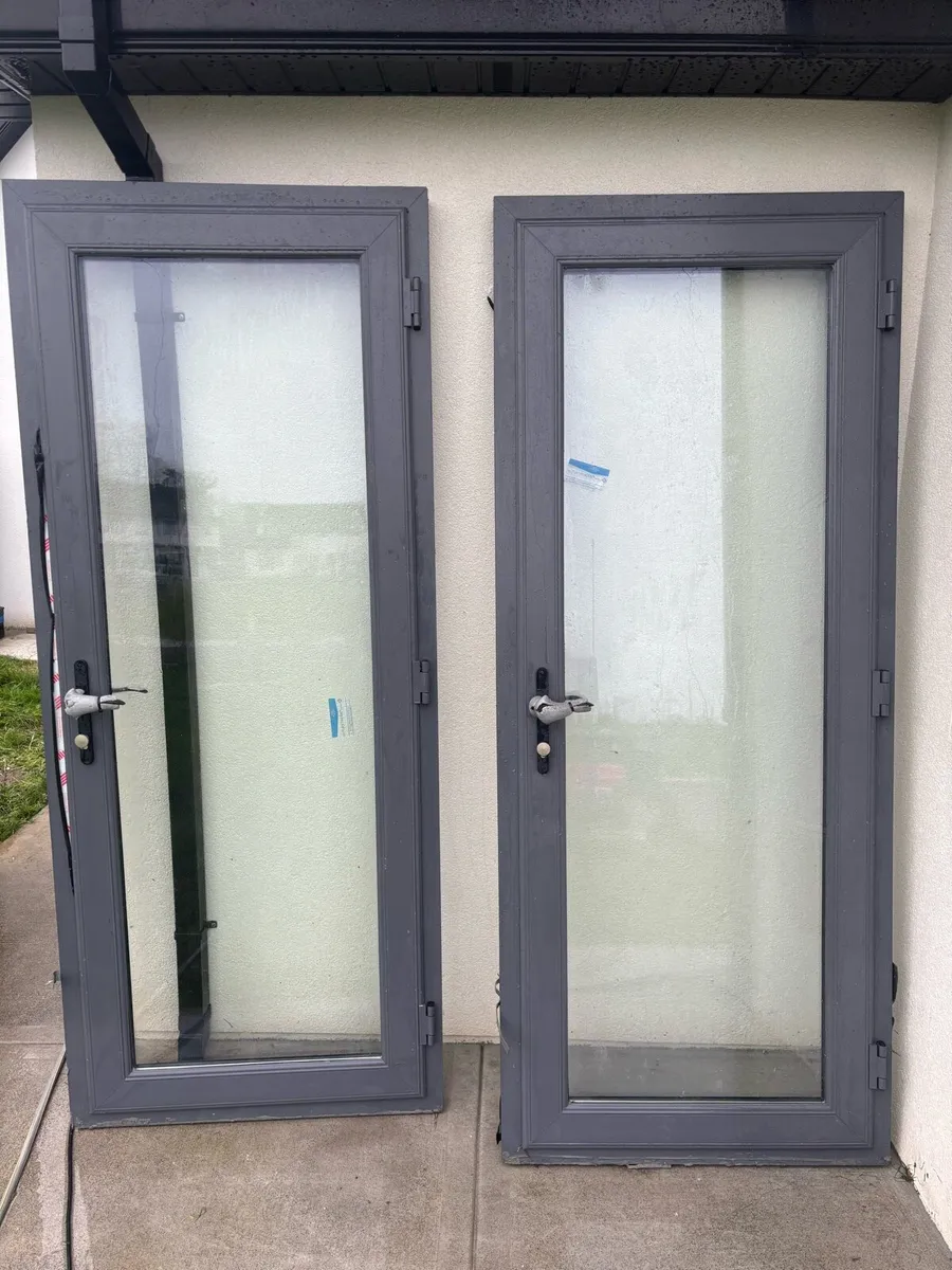 ✳️ HIGH QUALITY UPVC ANTRACITE FULL GLASS - Image 1