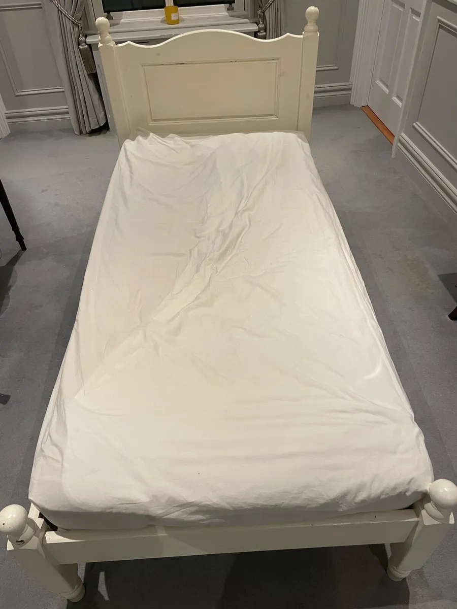 Single Bed Frame & Mattress - Image 3