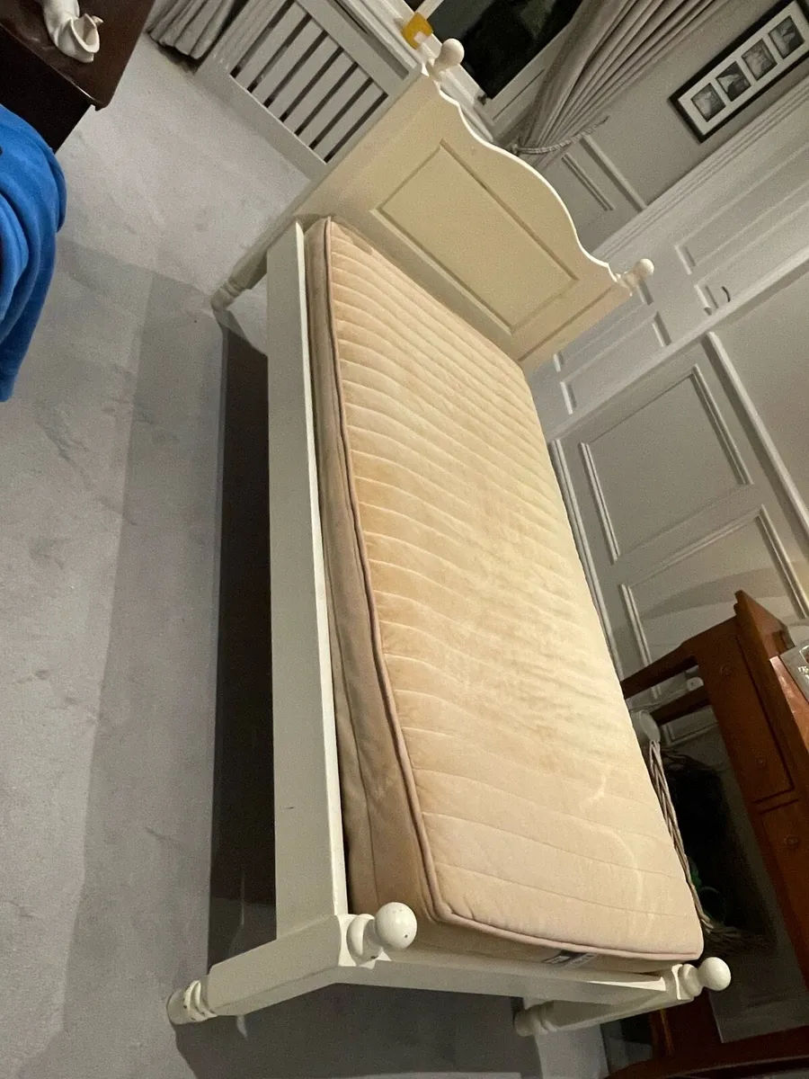 Single Bed Frame & Mattress - Image 4
