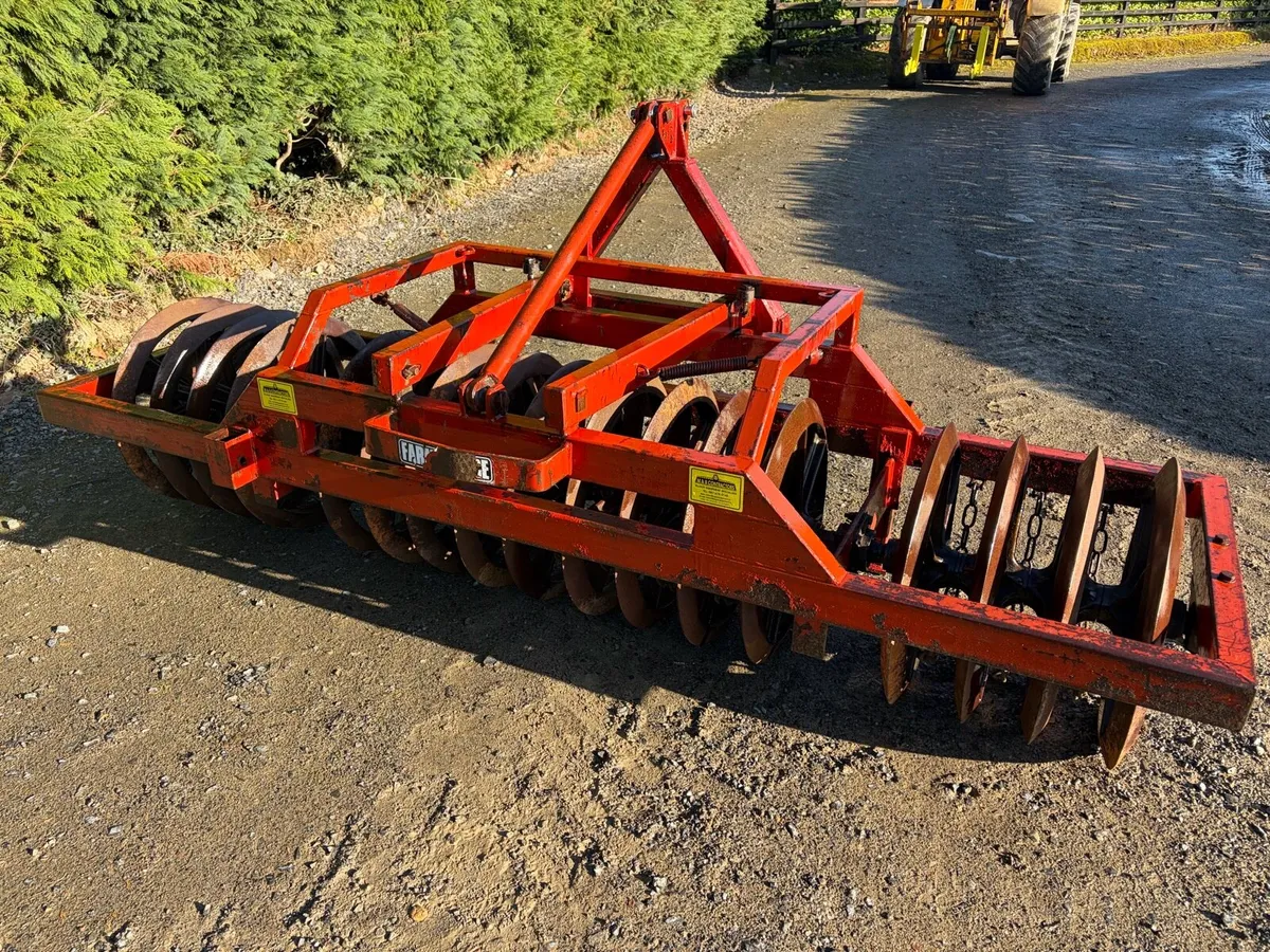 Farmforce 3m front furrow press - Image 1