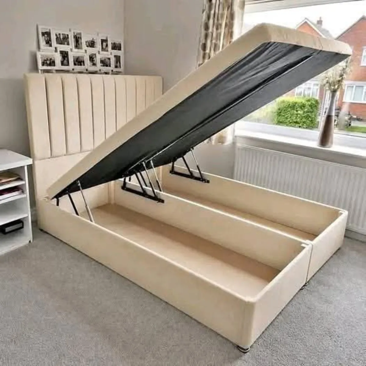 Ottoman Divan Base Bed Frame With Mattress Opt - Image 1