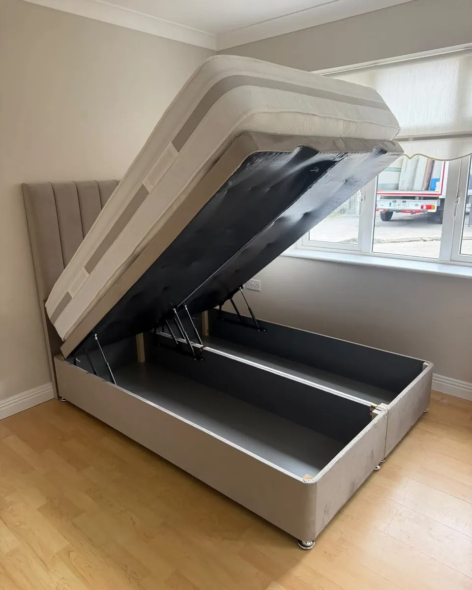 Ottoman Divan Base Bed Frame With Mattress Opt - Image 3