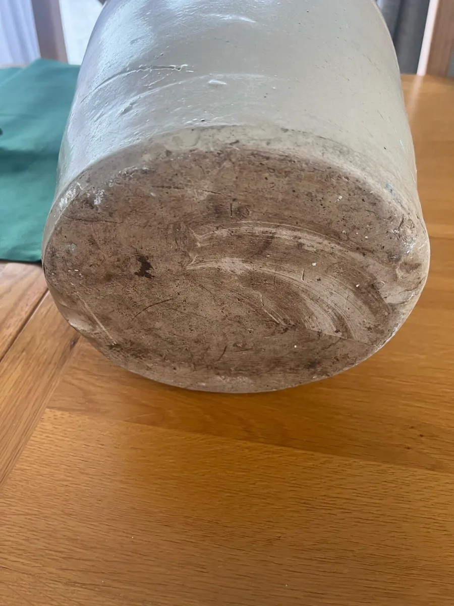 Antique 2 Gallon Stoneware Flagon - Image 4