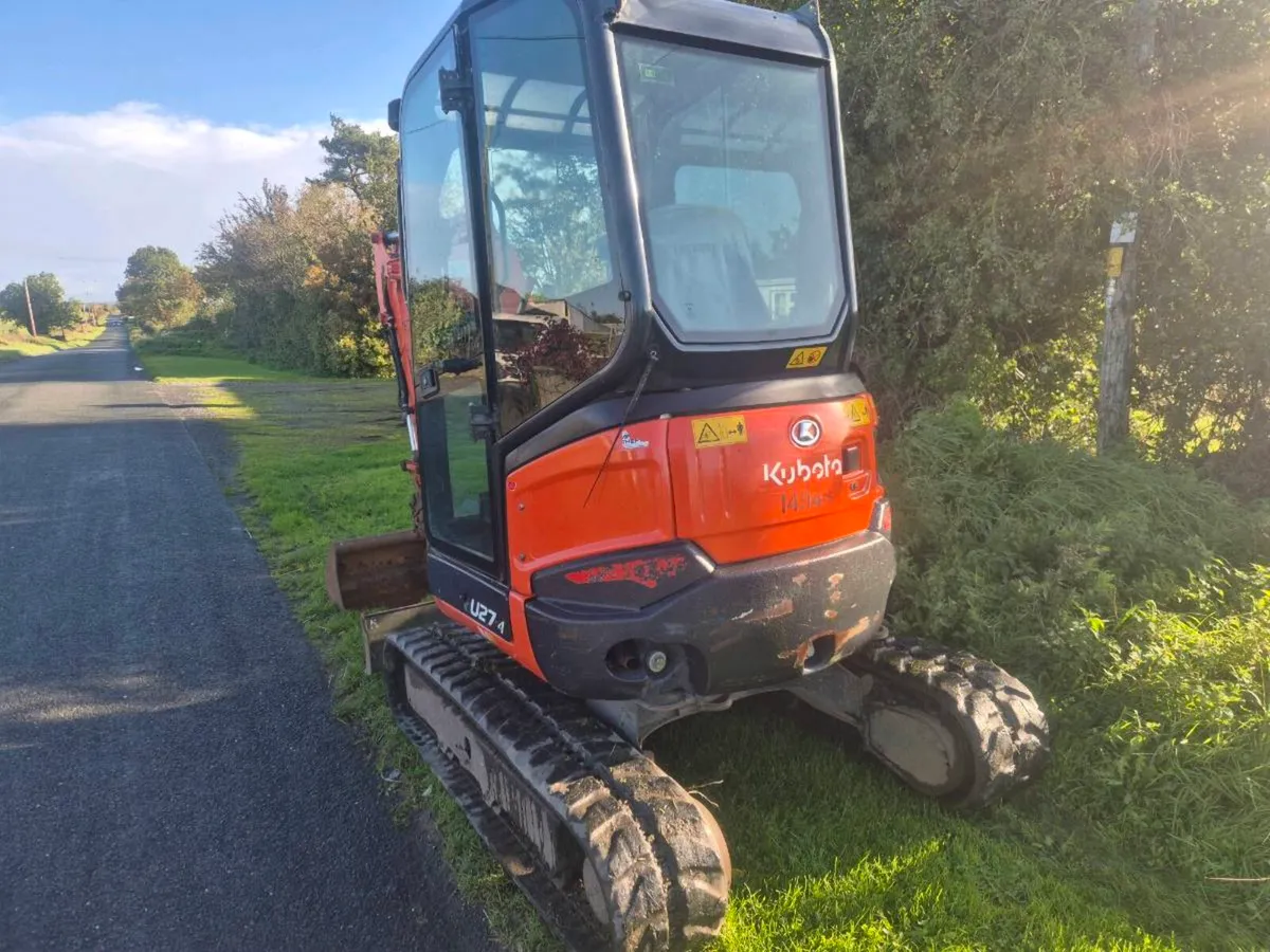 Kubota u27-4 - Image 1