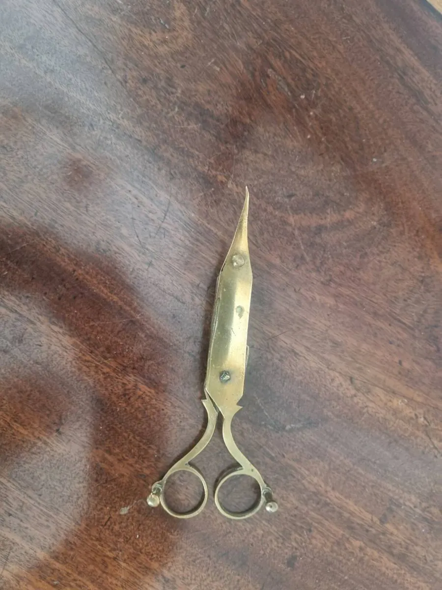 Antique Brass Candle Snuffer - Image 3
