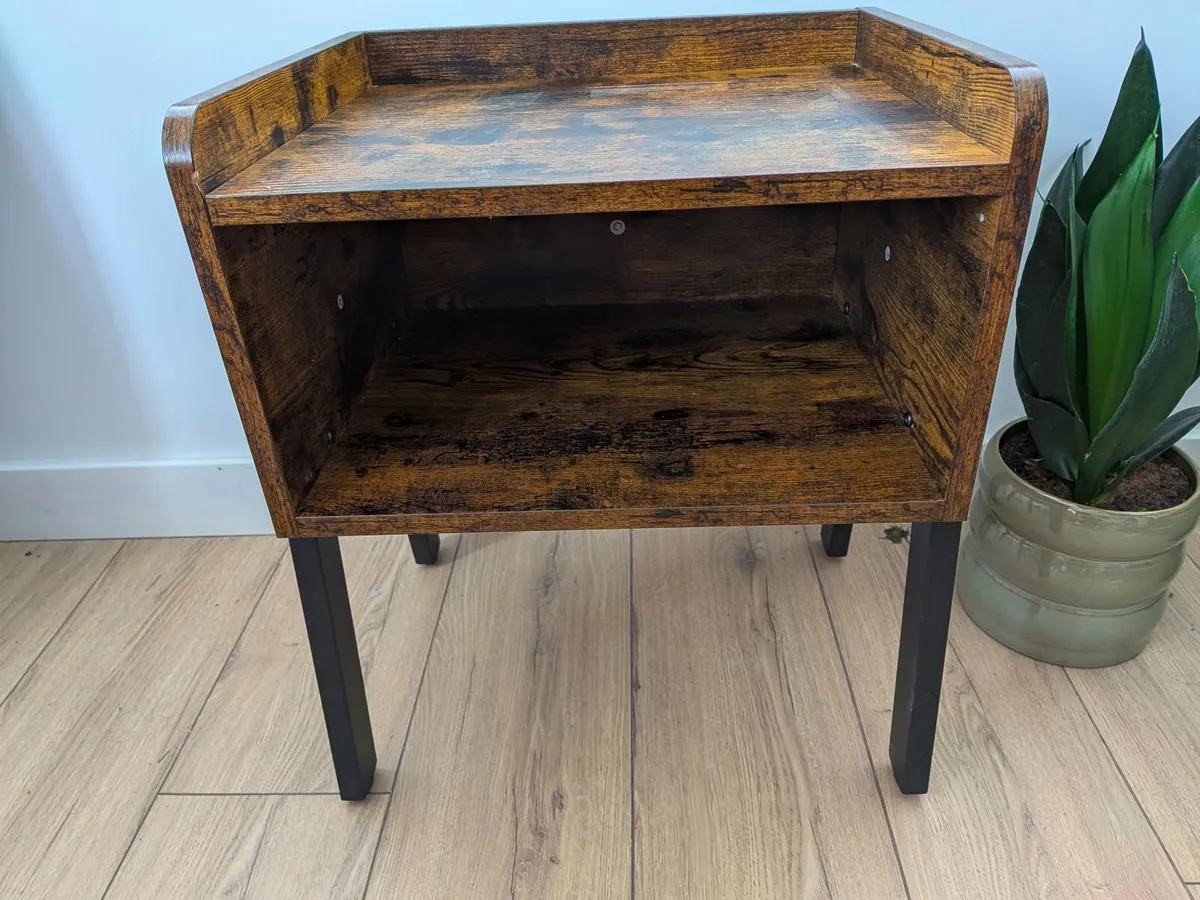 Industrial style side table - Image 1