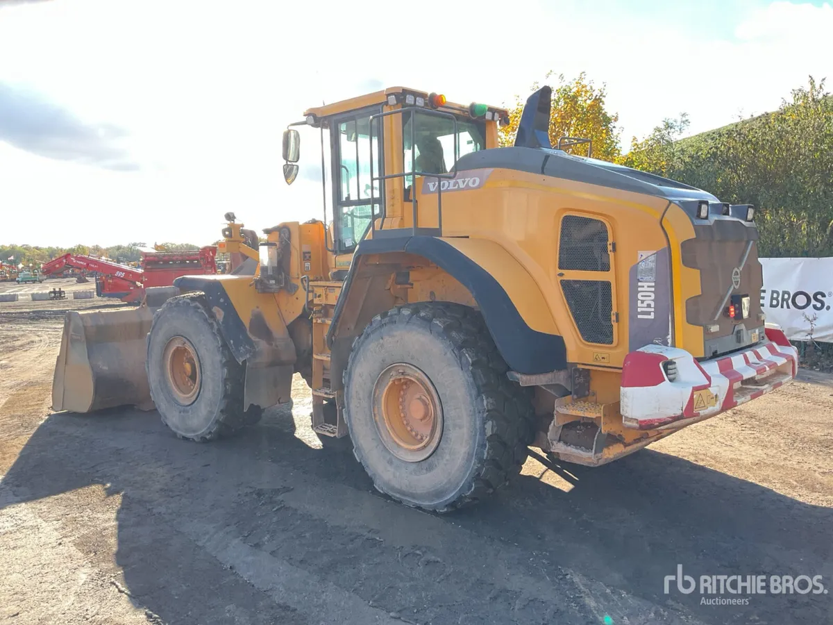 2015 Volvo L150H High Lift Wheel Loader - Image 2
