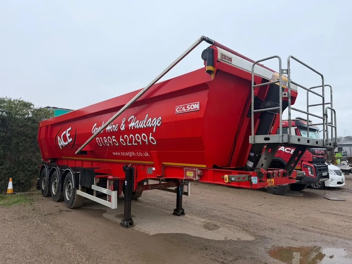 Colson tipping trailer - Image 1
