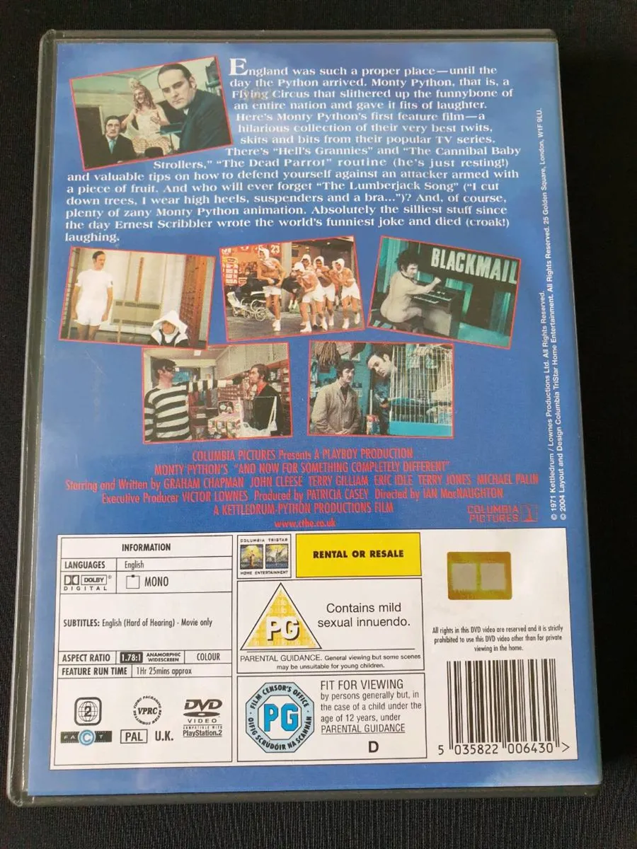 And Now for Something Completely Different DVD - Image 2