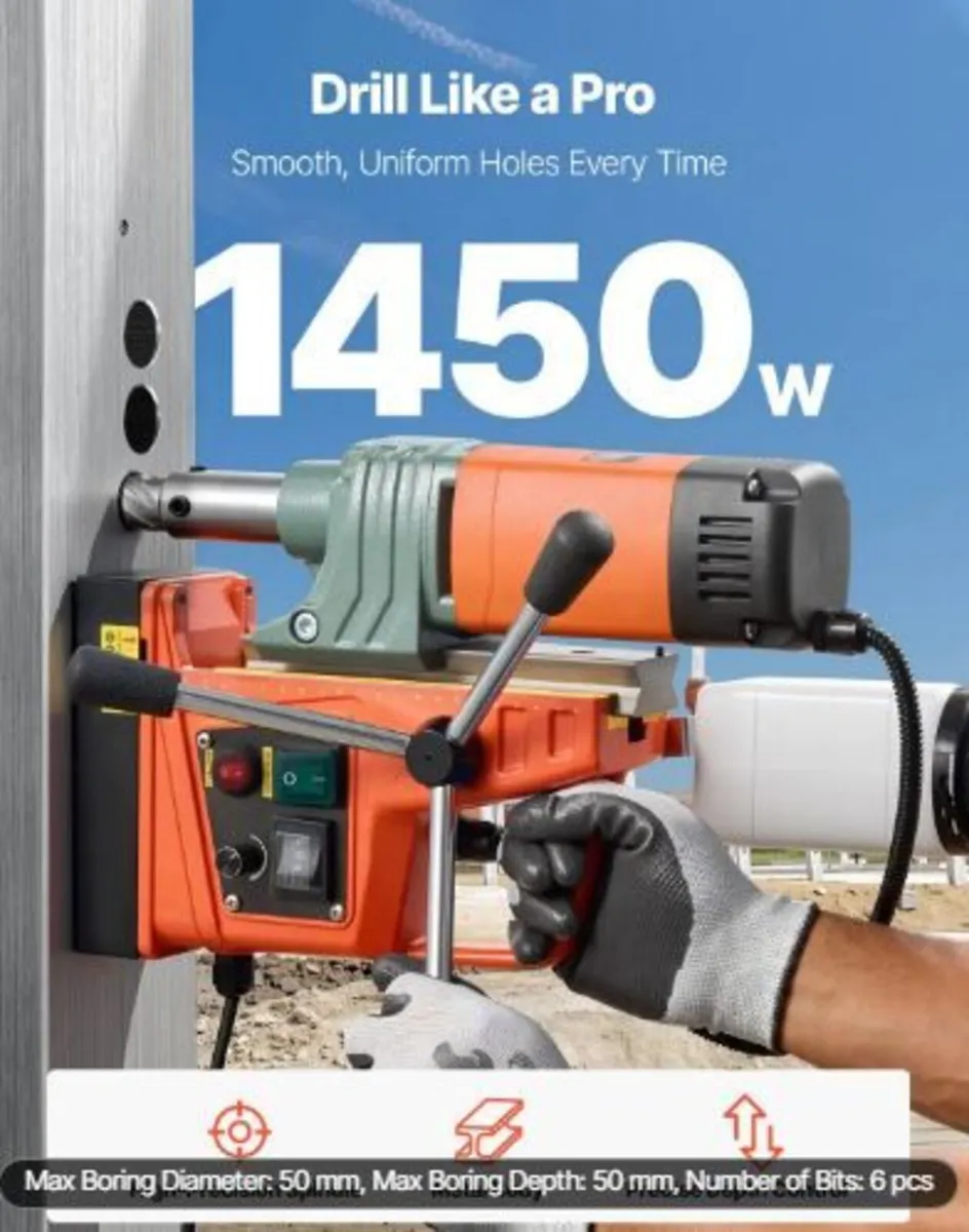 Magnetic Drill, 1450W - Image 2