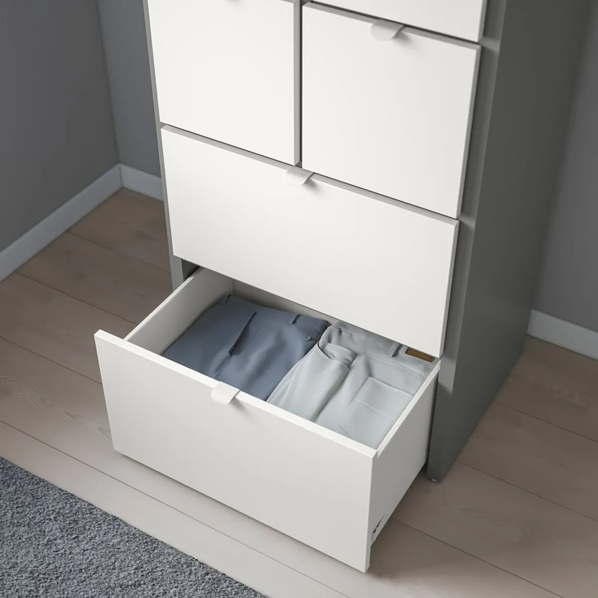 Chest of 6 drawers - Image 4