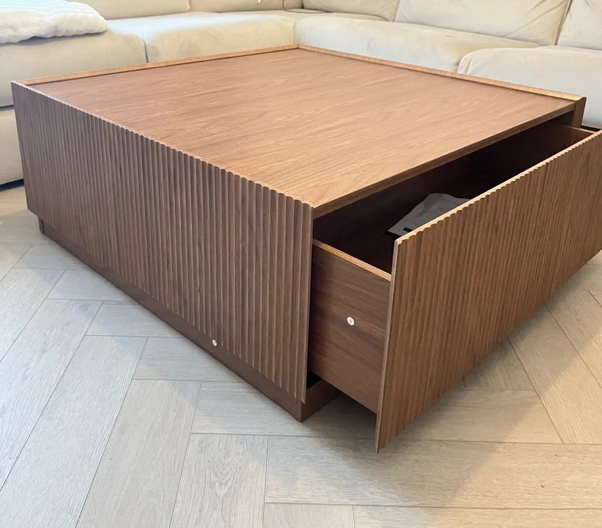Stylish Contemporary Coffee Table. Newly installed - Image 3