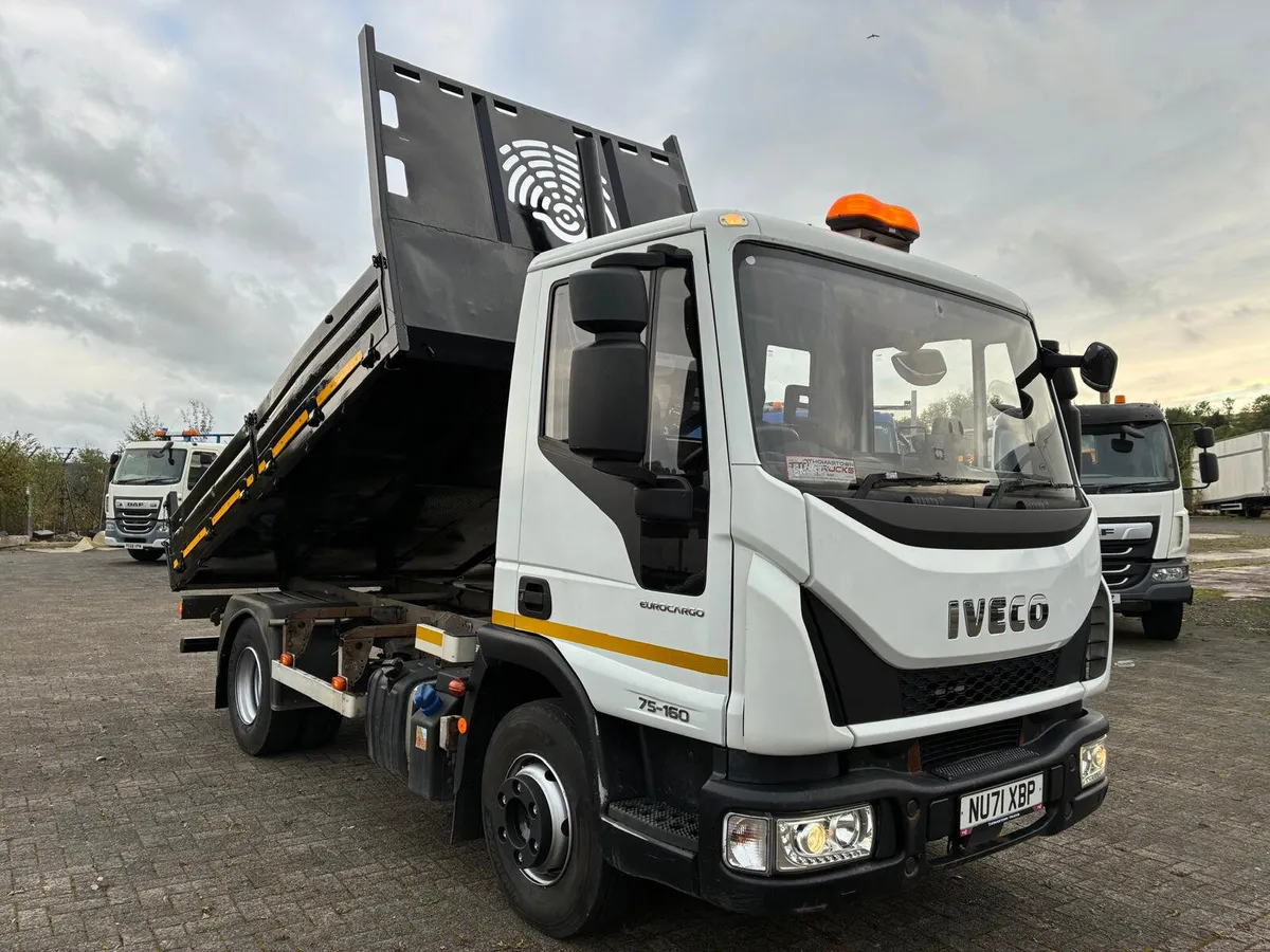 2021 (71) Iveco Eurocargo 75-160 4X2 Tipper - Image 1