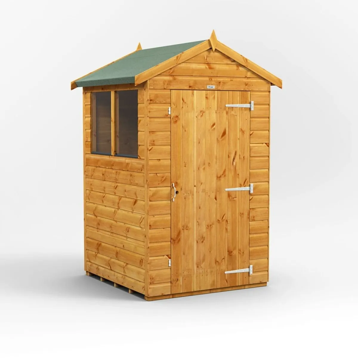 4x4 Timber Apex Garden Shed – Compact Timber Stora - Image 3