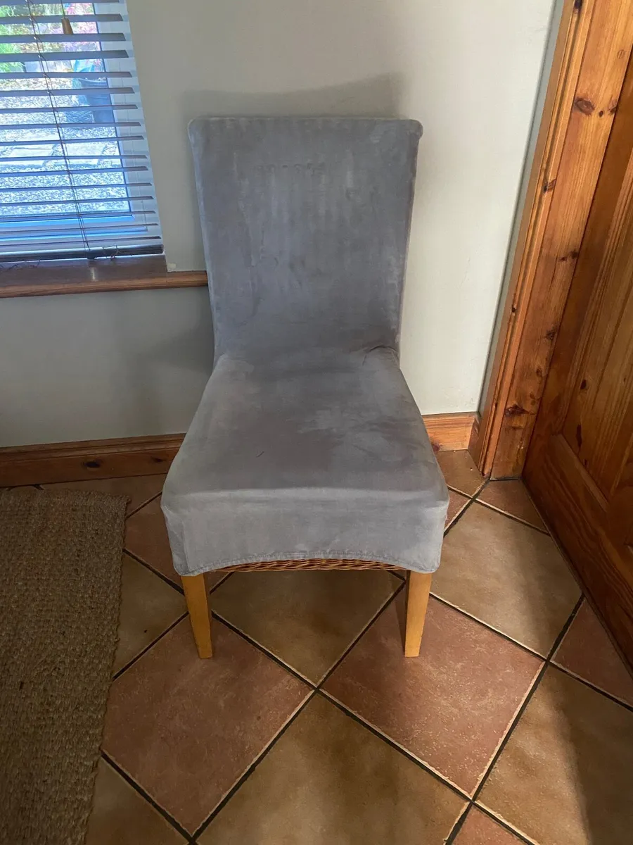 Kitchen chairs  (rattan) - Image 3