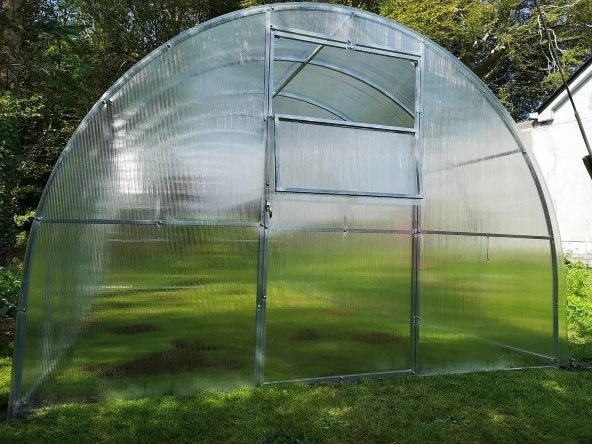SALE 15% AG Polycarbonate Greenhouse/Polytunnel - Image 2