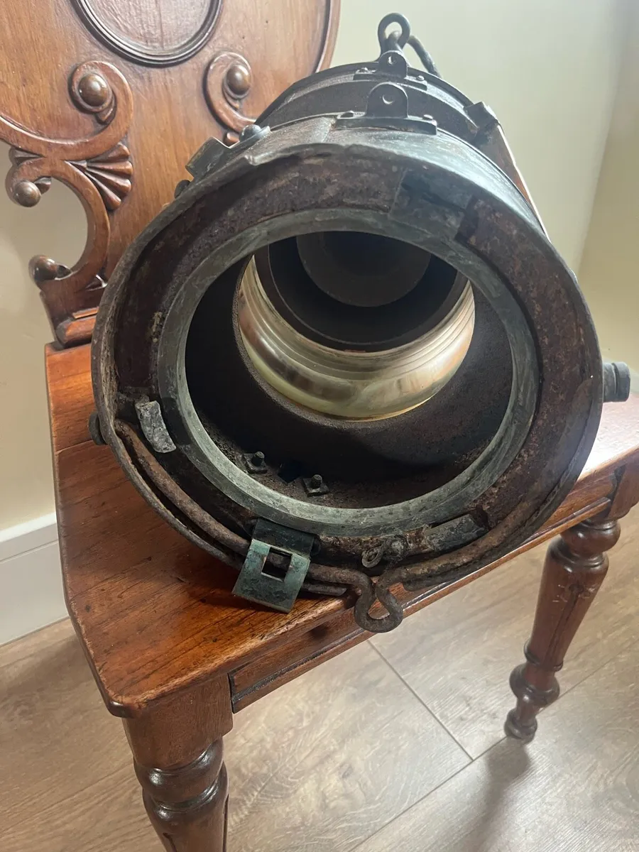 WW2 Anderson & Gyde Ships Lamp - Image 4