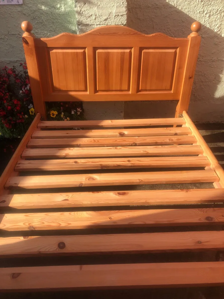 Double Pine Bed 🛌 - Image 1
