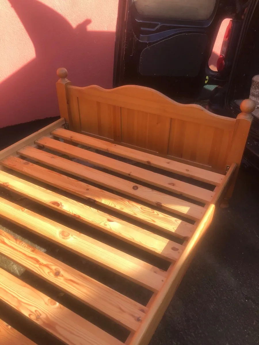 Double Pine Bed 🛌 - Image 3