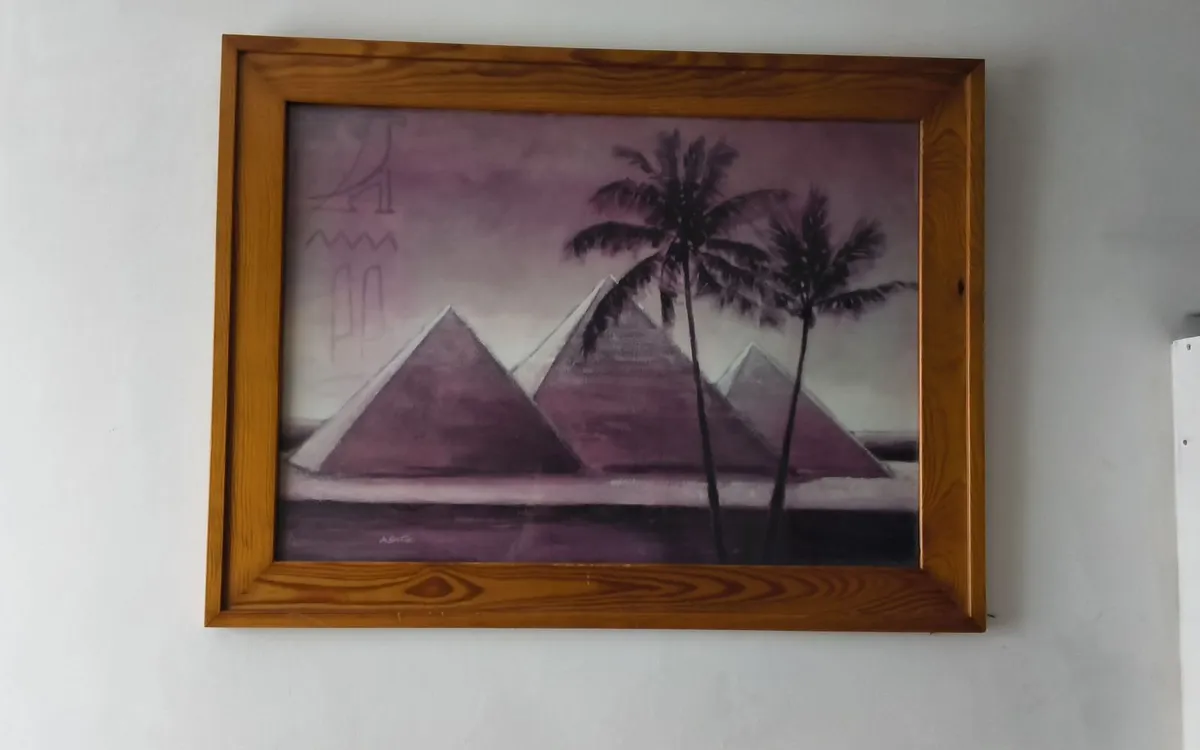 Lovely , large picture of egyptian pyramids - Image 1