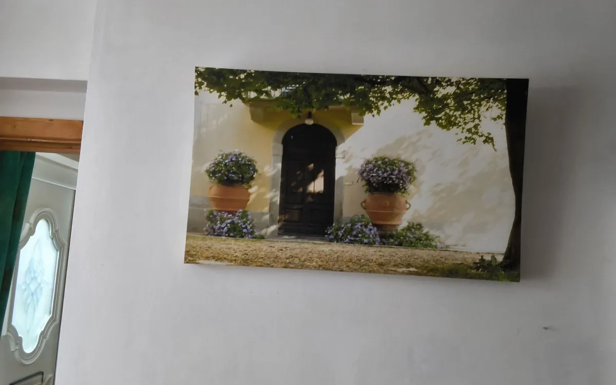 Lovely vibrant coloured picture on canvas - Image 1
