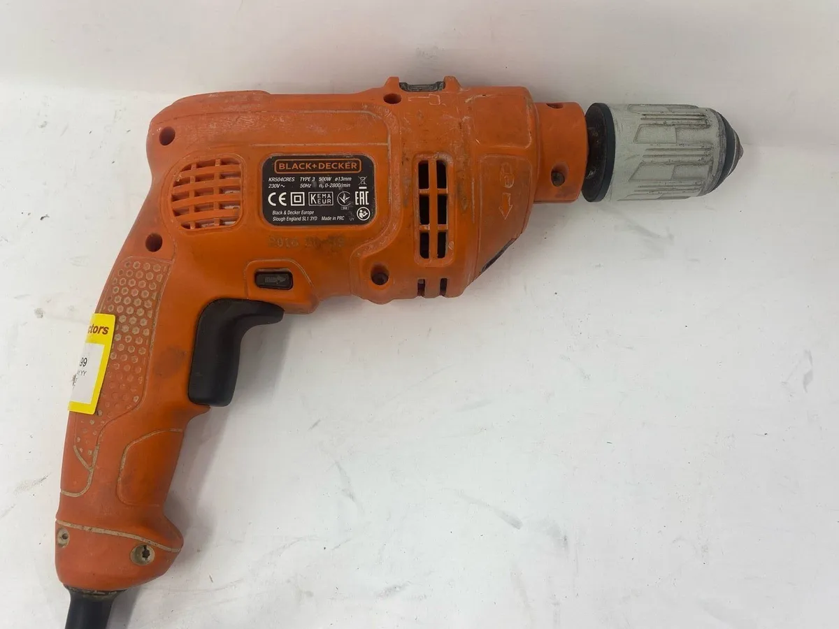 BLACK+DECKER KR504CRES 500W Corded Impact Drill - Image 2