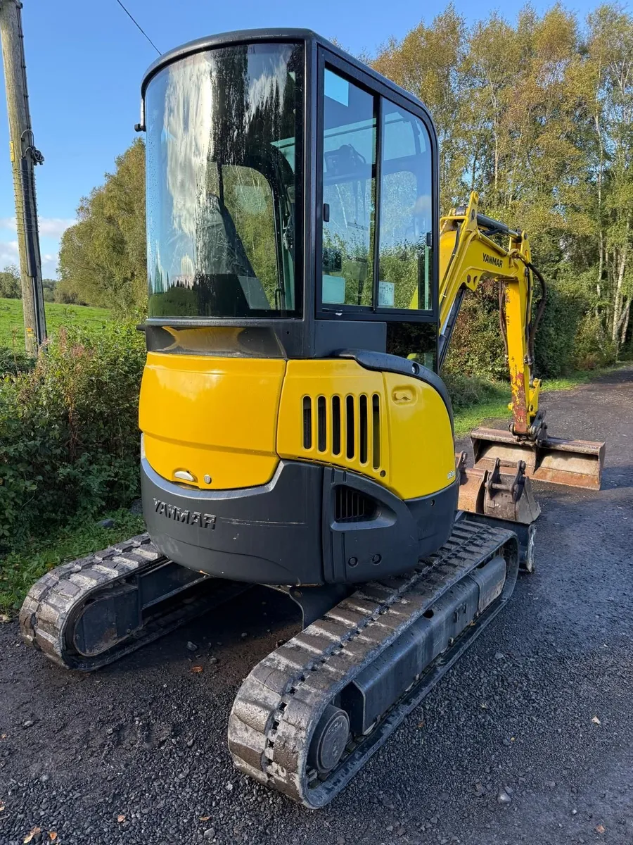Yanmar VIO30  3ton zero tail mini digger -Q/hitch - Image 4