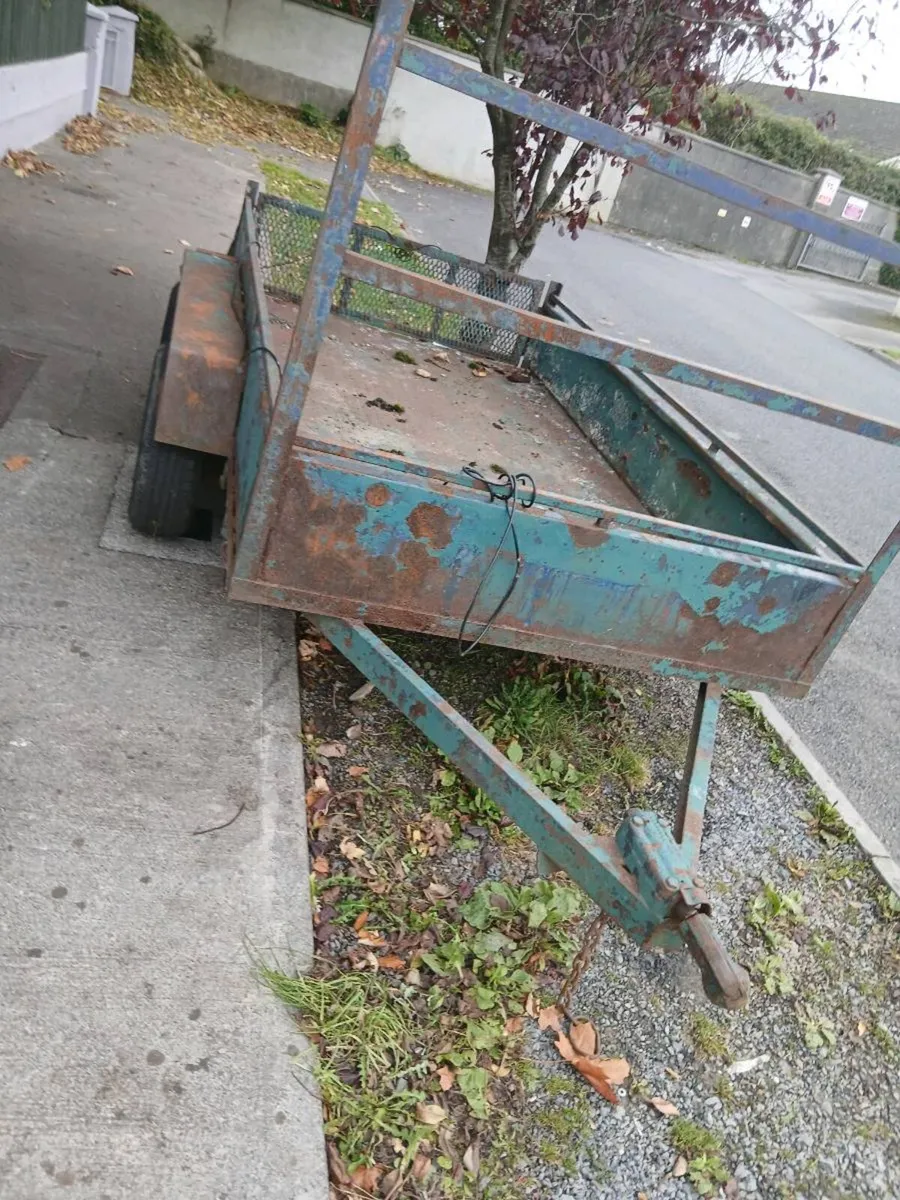 9X5 FACTORY BUILDERS TRAILER - Image 2