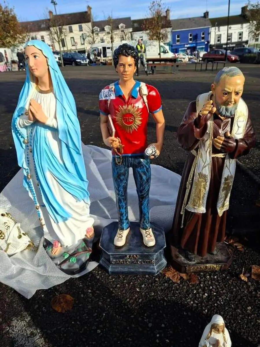 SAINT, Statue Of The Youngest Newest Saint Carlos - Image 1