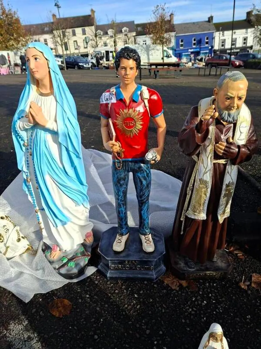 SAINT, Statue Of The Youngest Newest Saint Carlos - Image 2