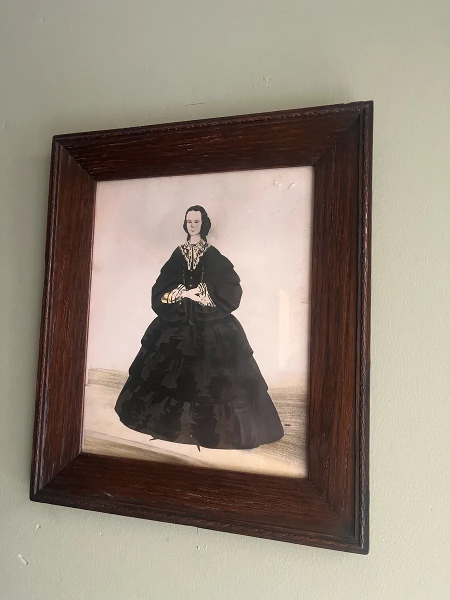 Victorian Watercolour Portrait - Image 1