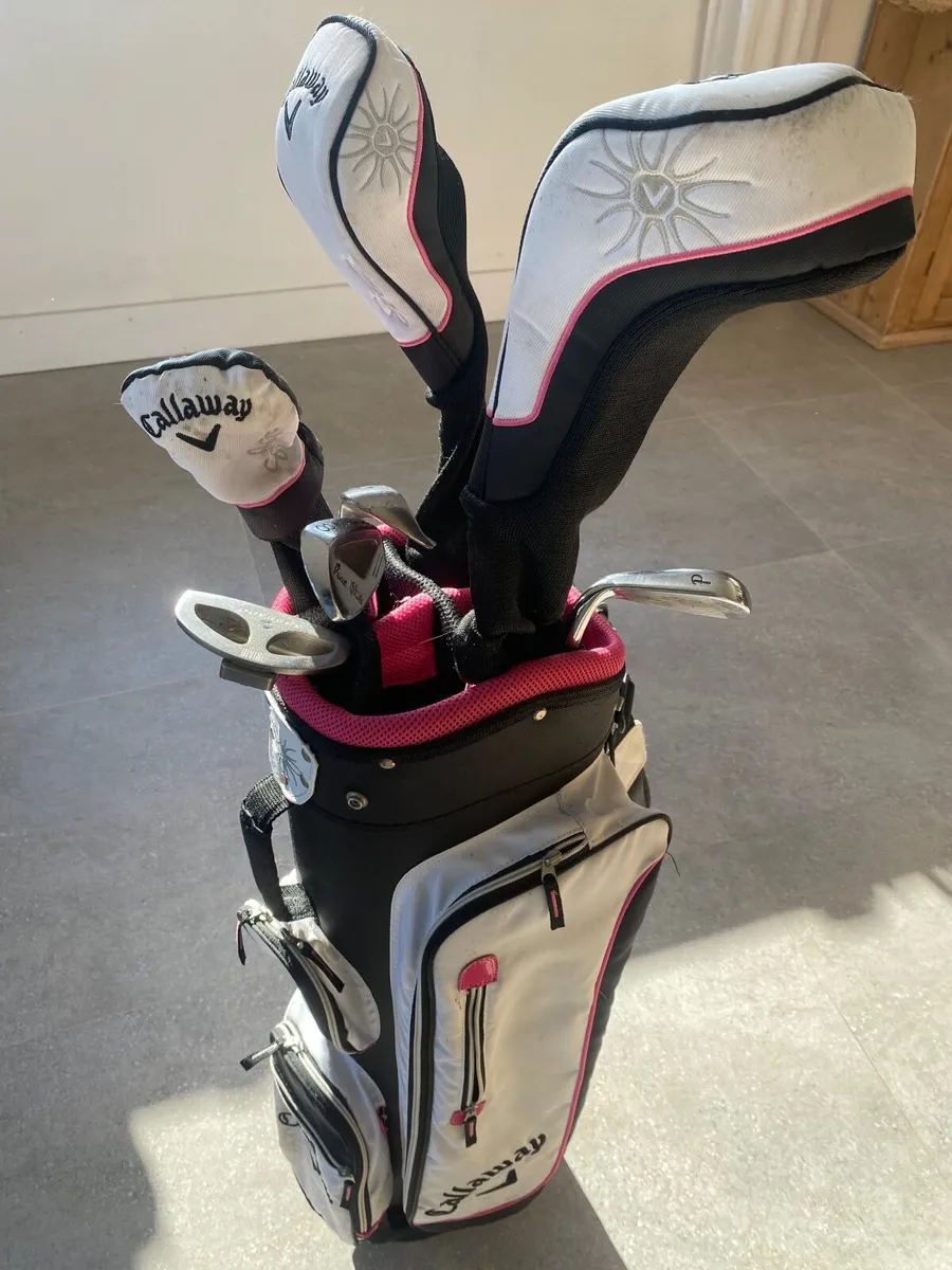 Callaway Solaire Womens 7 piece golf clubs - Image 1