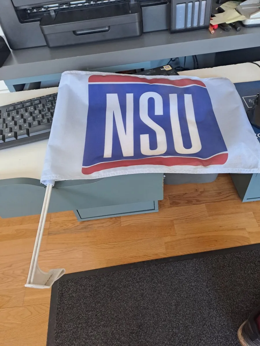 NSU CAR FLAG - Image 2
