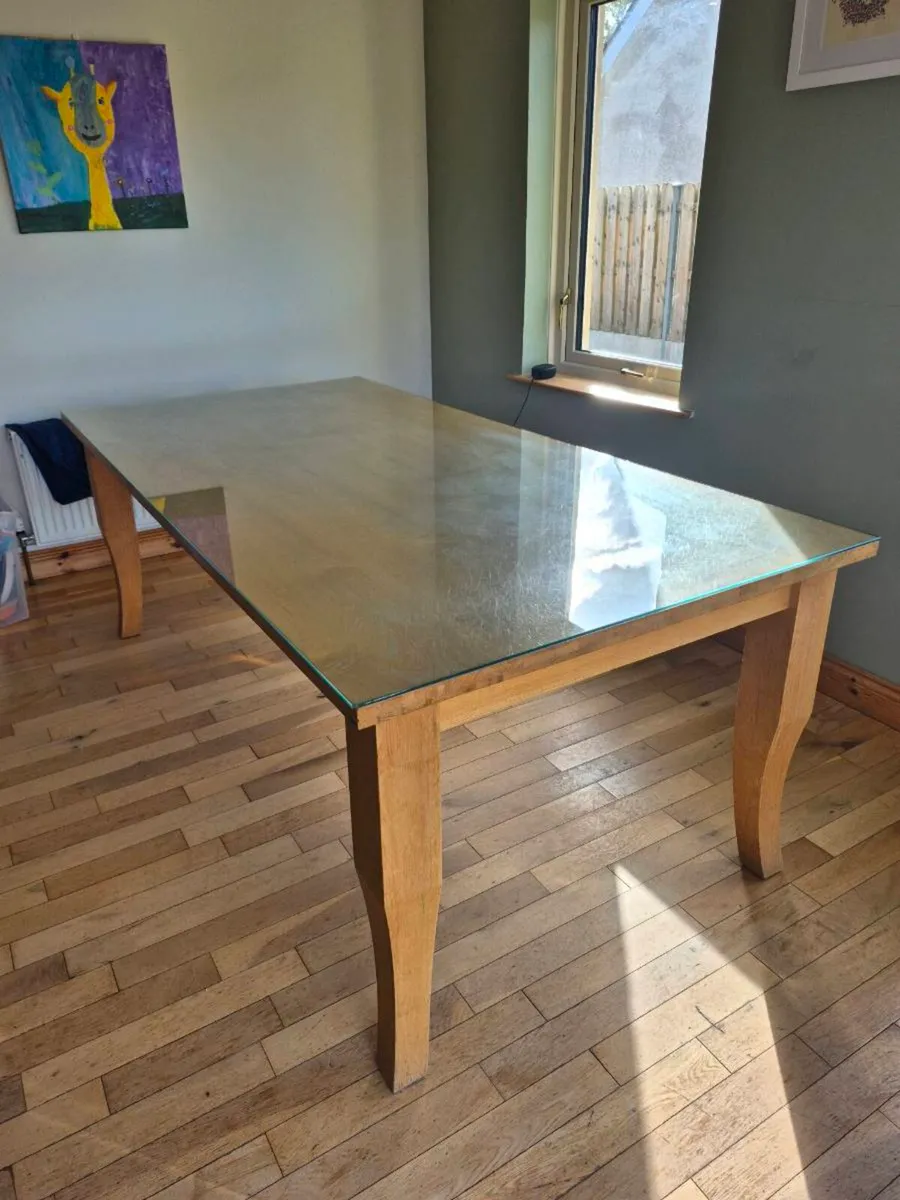Oak Dining Table - Image 3