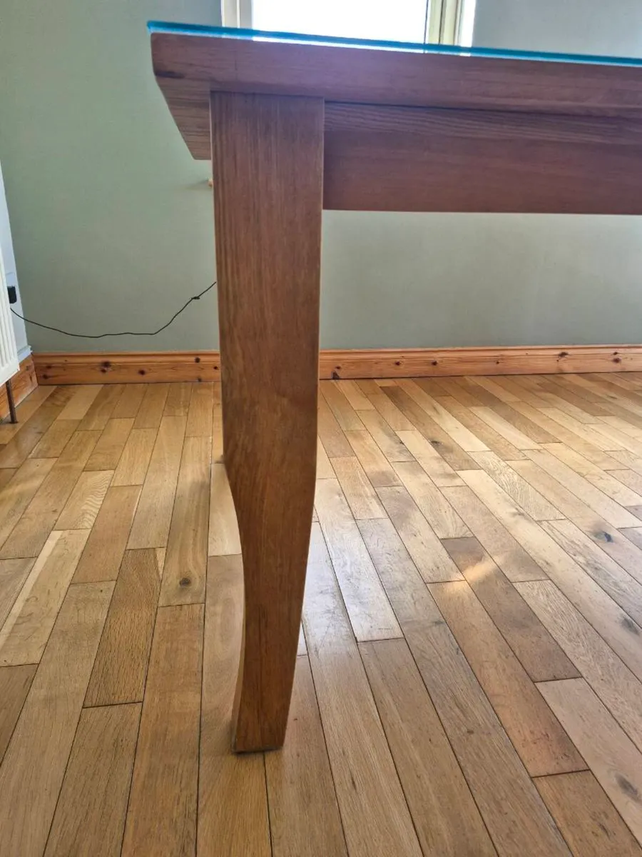 Oak Dining Table - Image 4