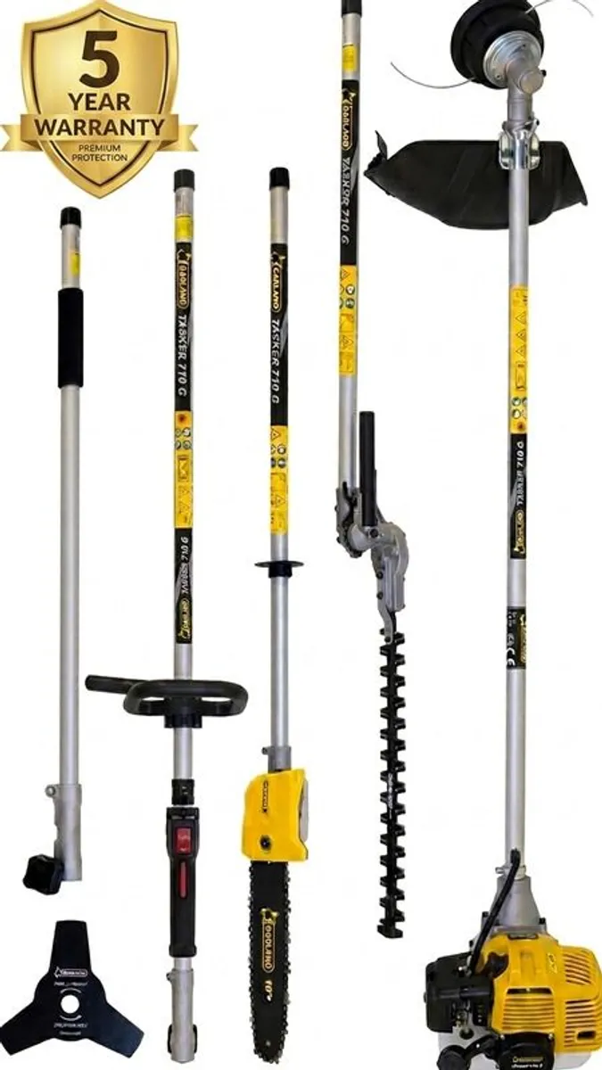 Tasker 5-in-1 multitool and Kushima 52cc brushcutter - Image 2