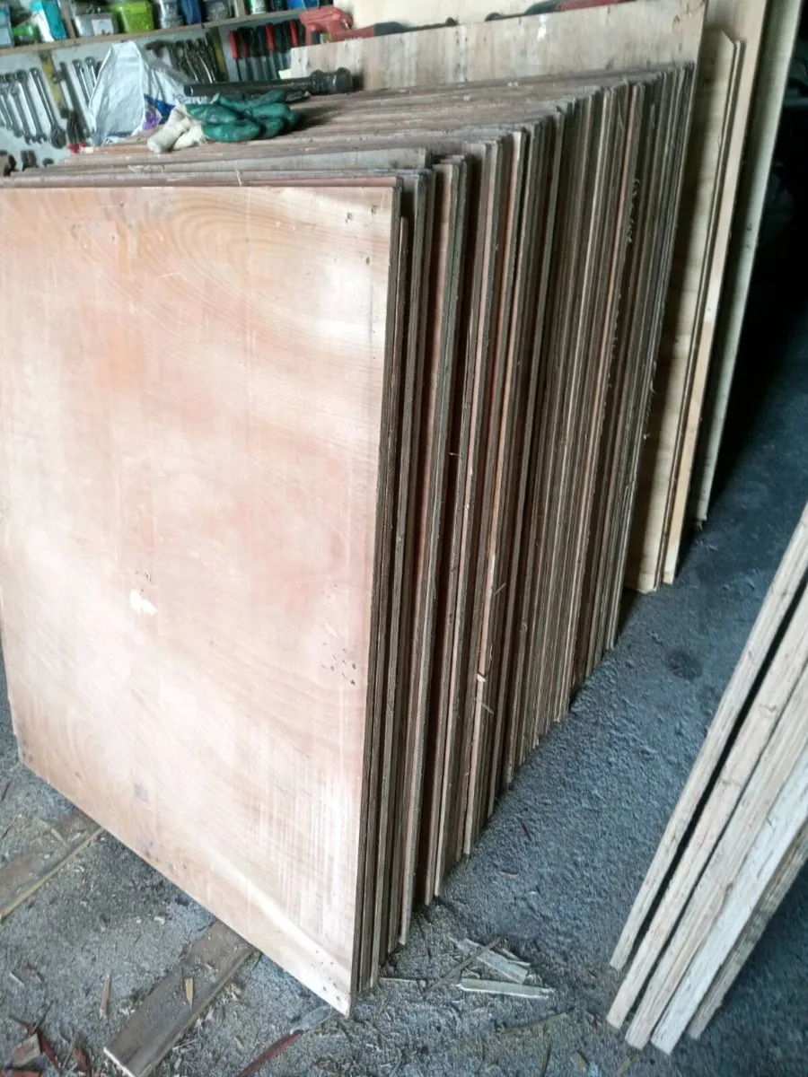 Used plywood