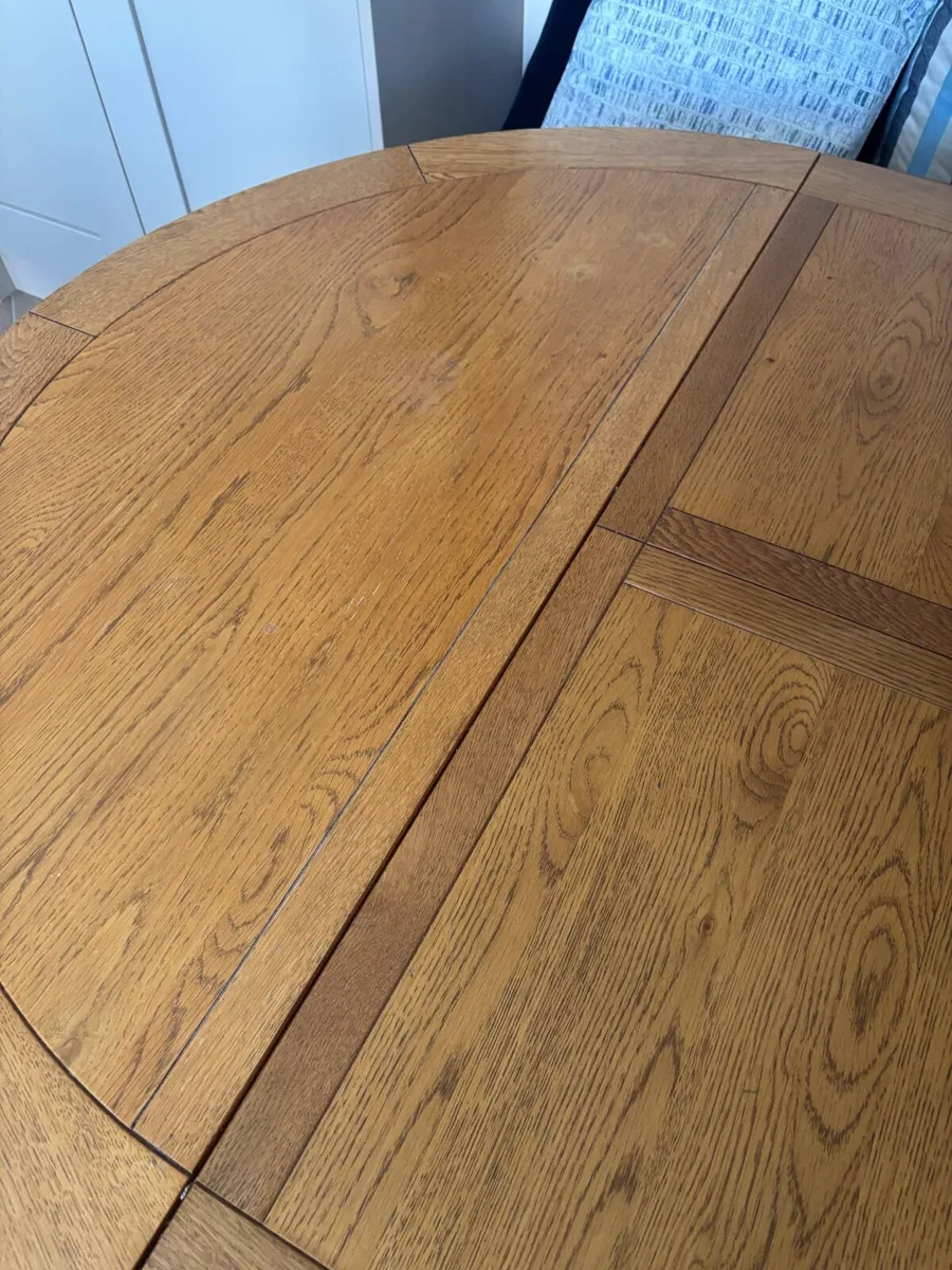 Dining table with bench & chair - Image 4