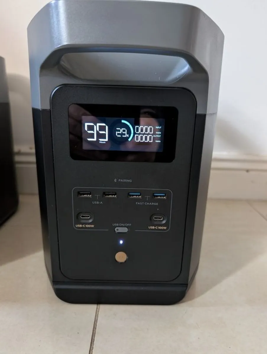 EcoFlow DELTA 2 Portable Power Station & Extra Battery - Image 2
