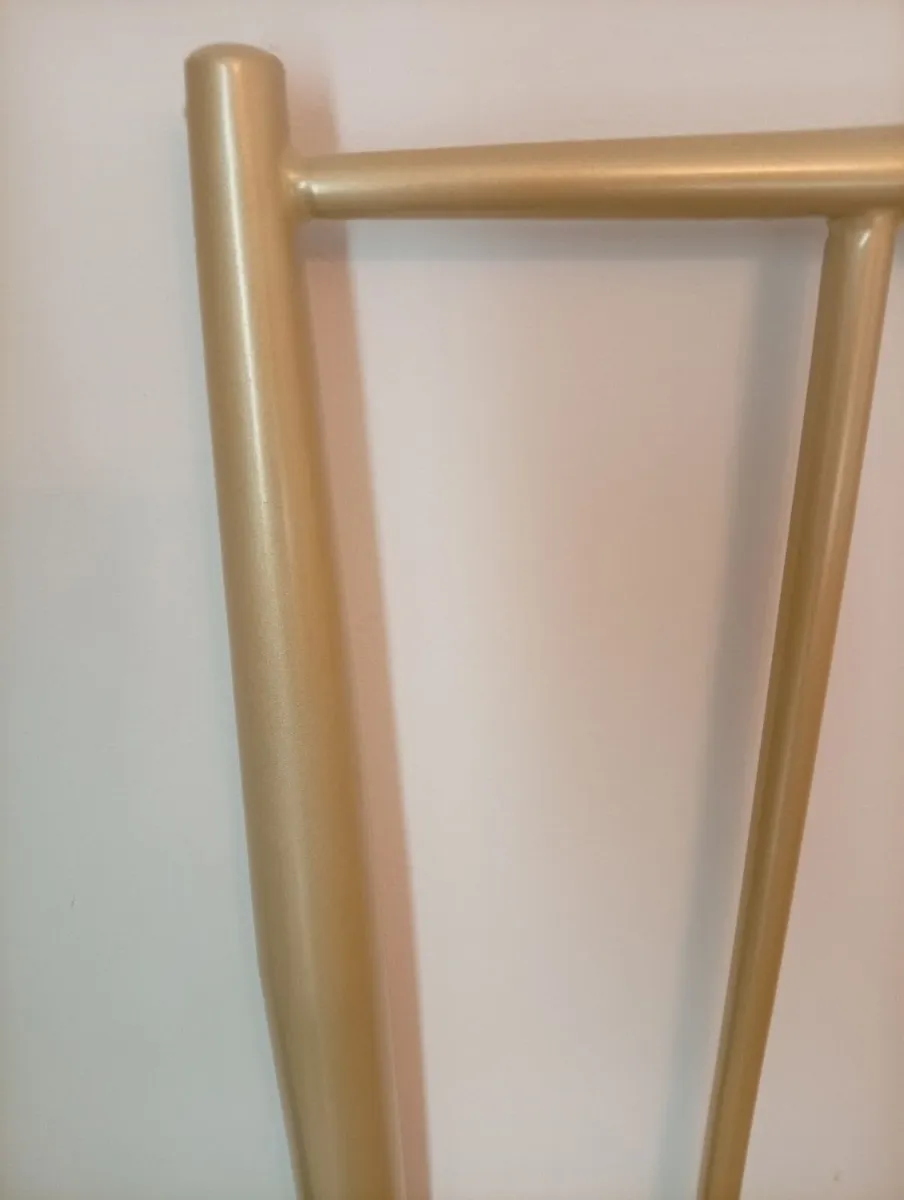 Beautiful Gold Metal Style Headboard - Image 3